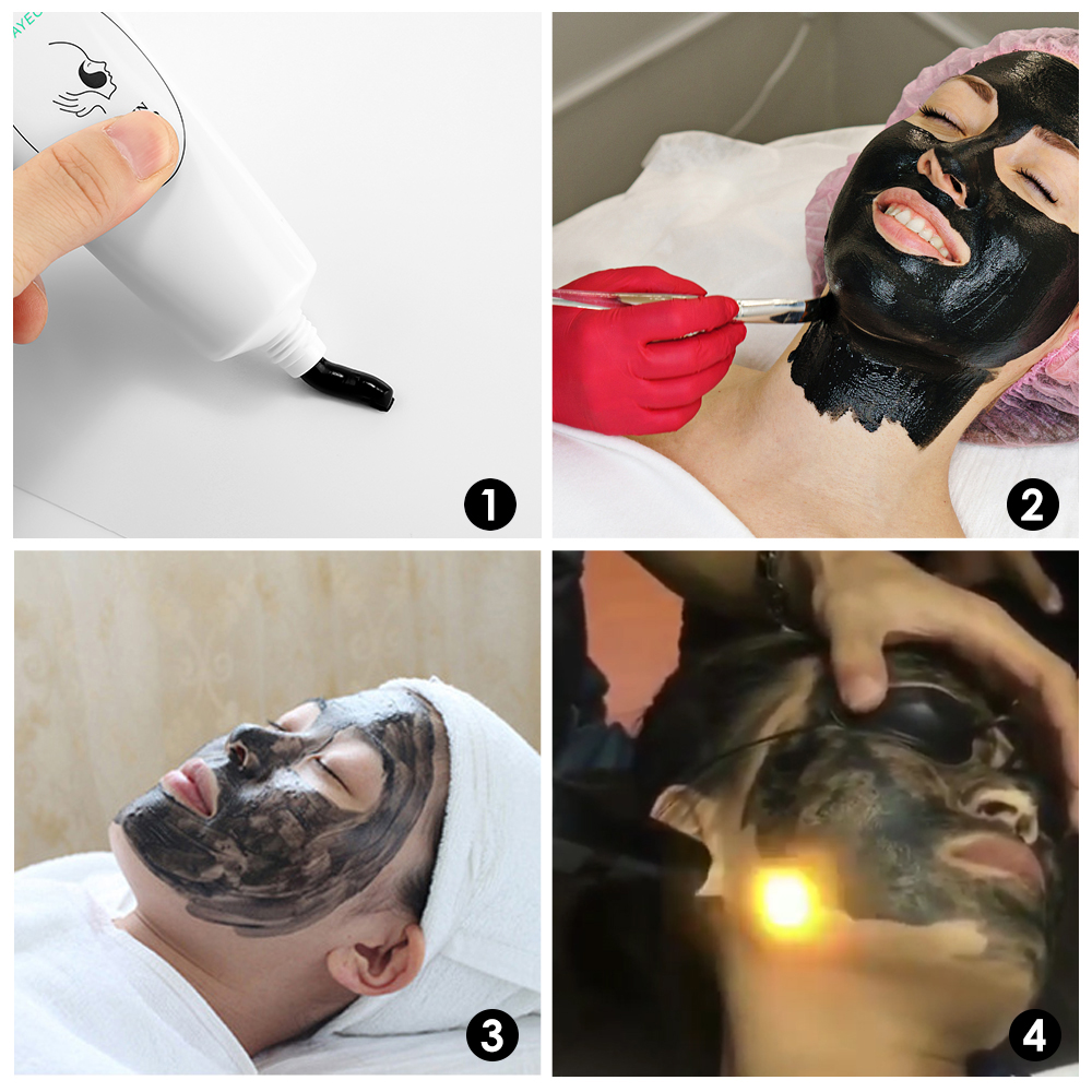 2PCS Carbon Gel Black Face Cre - Black Face Mask Pack のレビューと価格