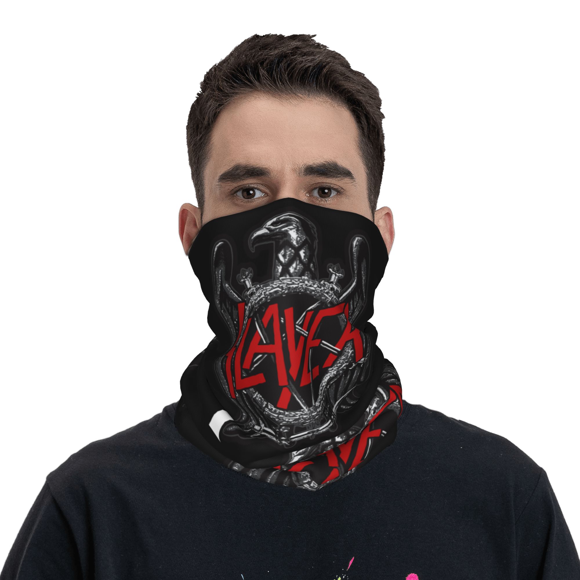 Custom Slayers Logo Bandana Ne - Neck Gaiter Face Cover のレビューと価格