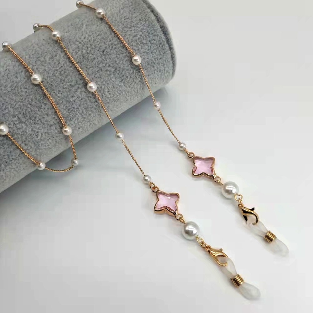 Women Eyeglass Chain Plastic B - Mask Chain Holder のレビューと価格
