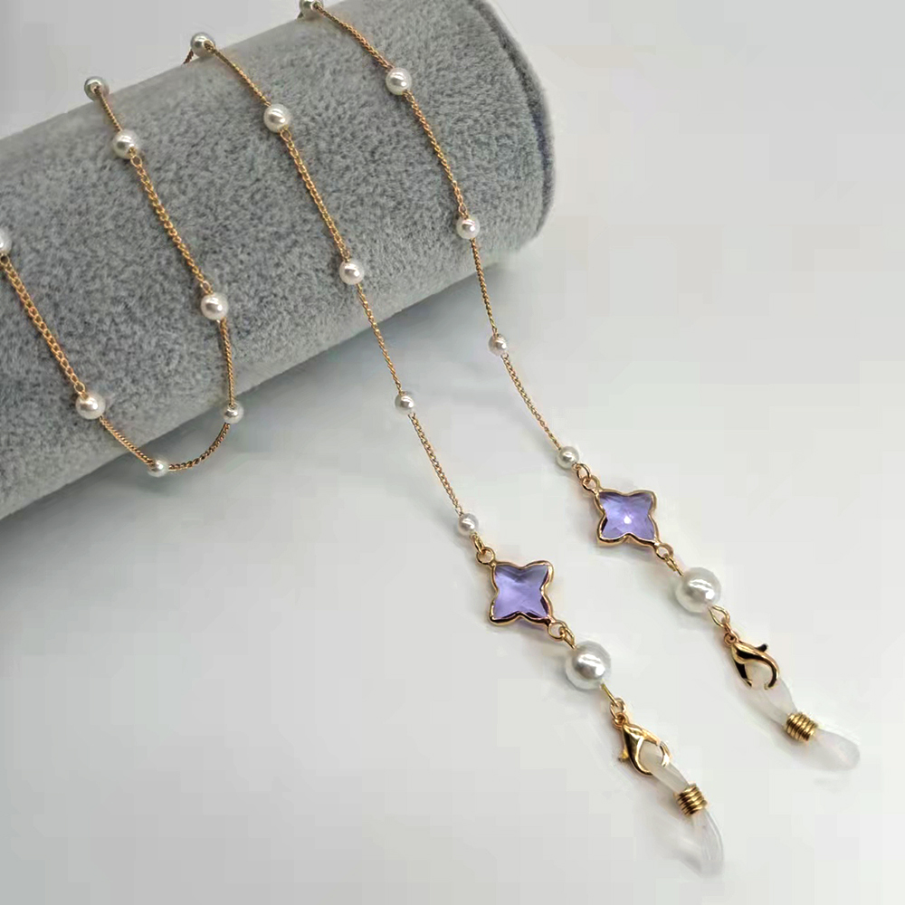 Women Eyeglass Chain Plastic B - Mask Chain Holder のレビューと価格