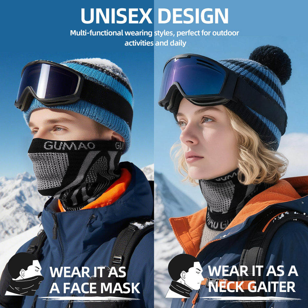 Winter Bandana Neck Warmer Gai - Neck Gaiter Face Cover のレビューと価格