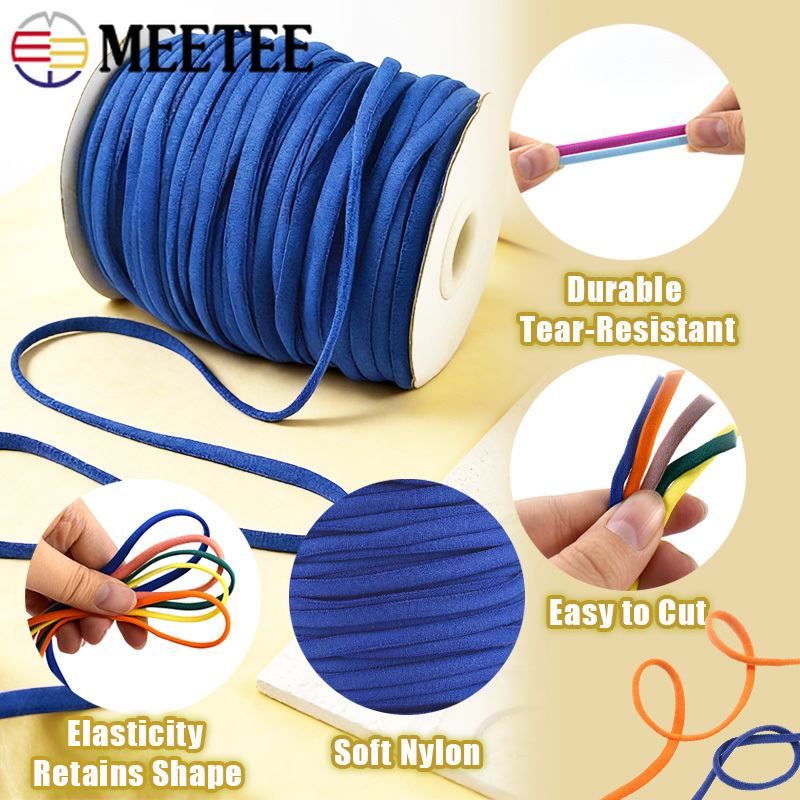 20/30M 3mm 5mm Elastic Cord Ro - Mask Lanyard Adjustable のレビューと価格