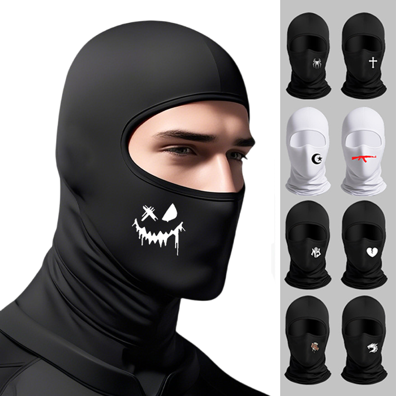 2pcs Set  Unisex Balaclava Cap - Black Face Mask Pack のレビューと価格