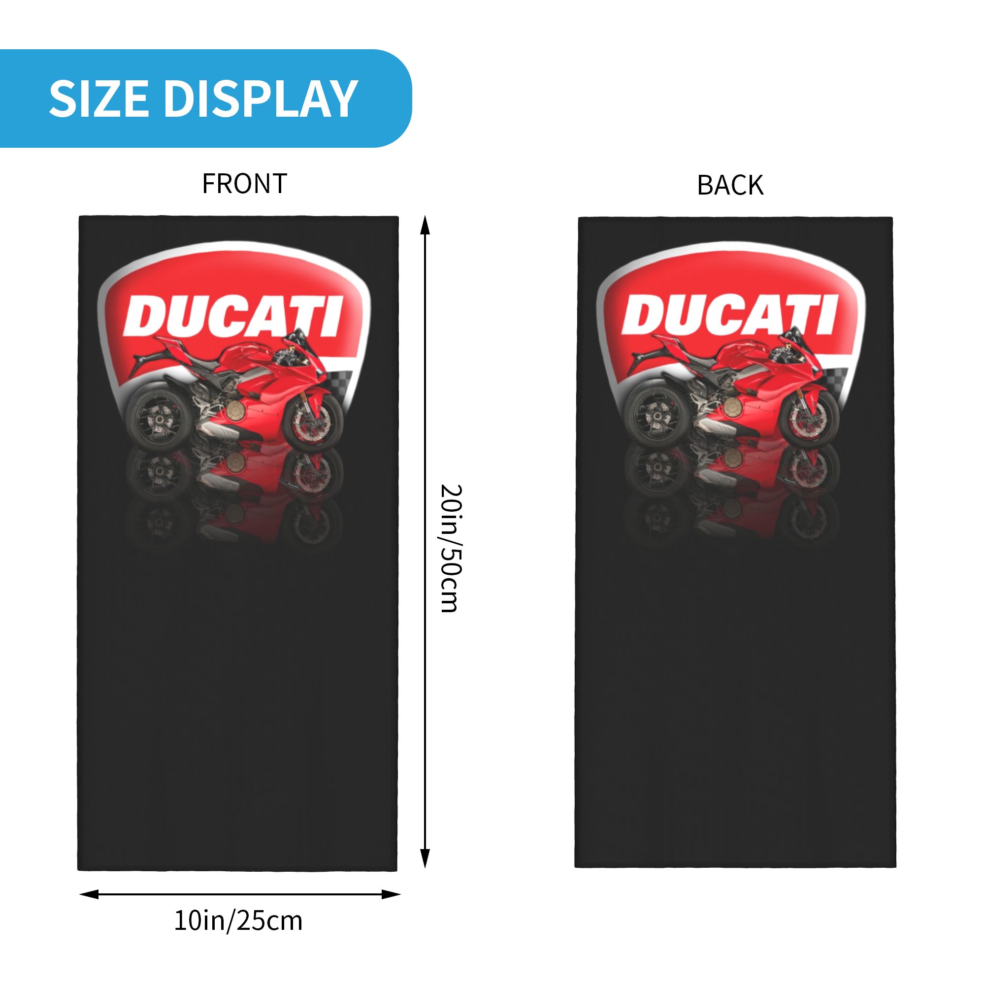 Custom Speed Ducatis Racing Ba - Neck Gaiter Face Cover のレビューと価格