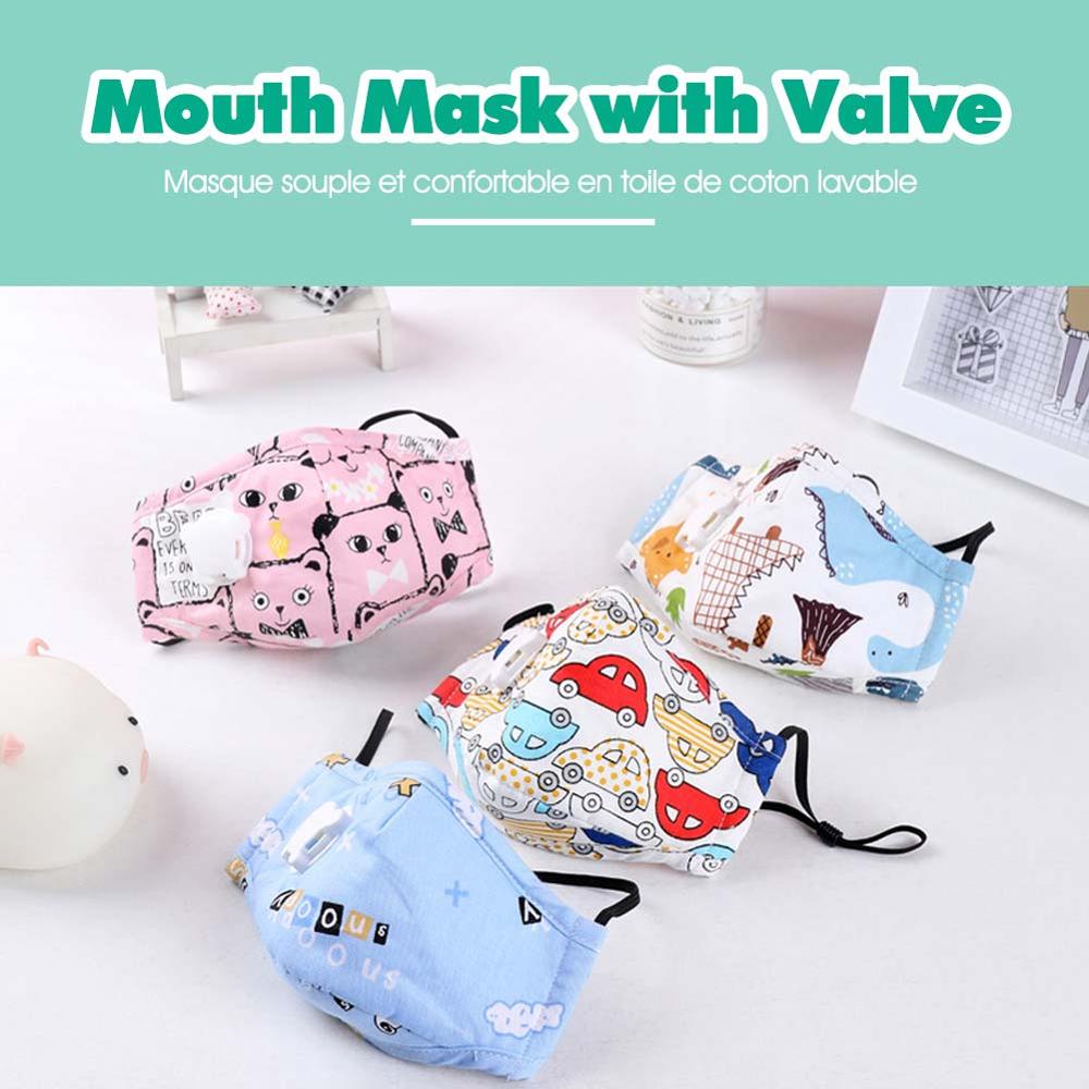 Kids PM2.5 Cotton Mouth Mask w - Anti Pollution Mask のレビューと価格