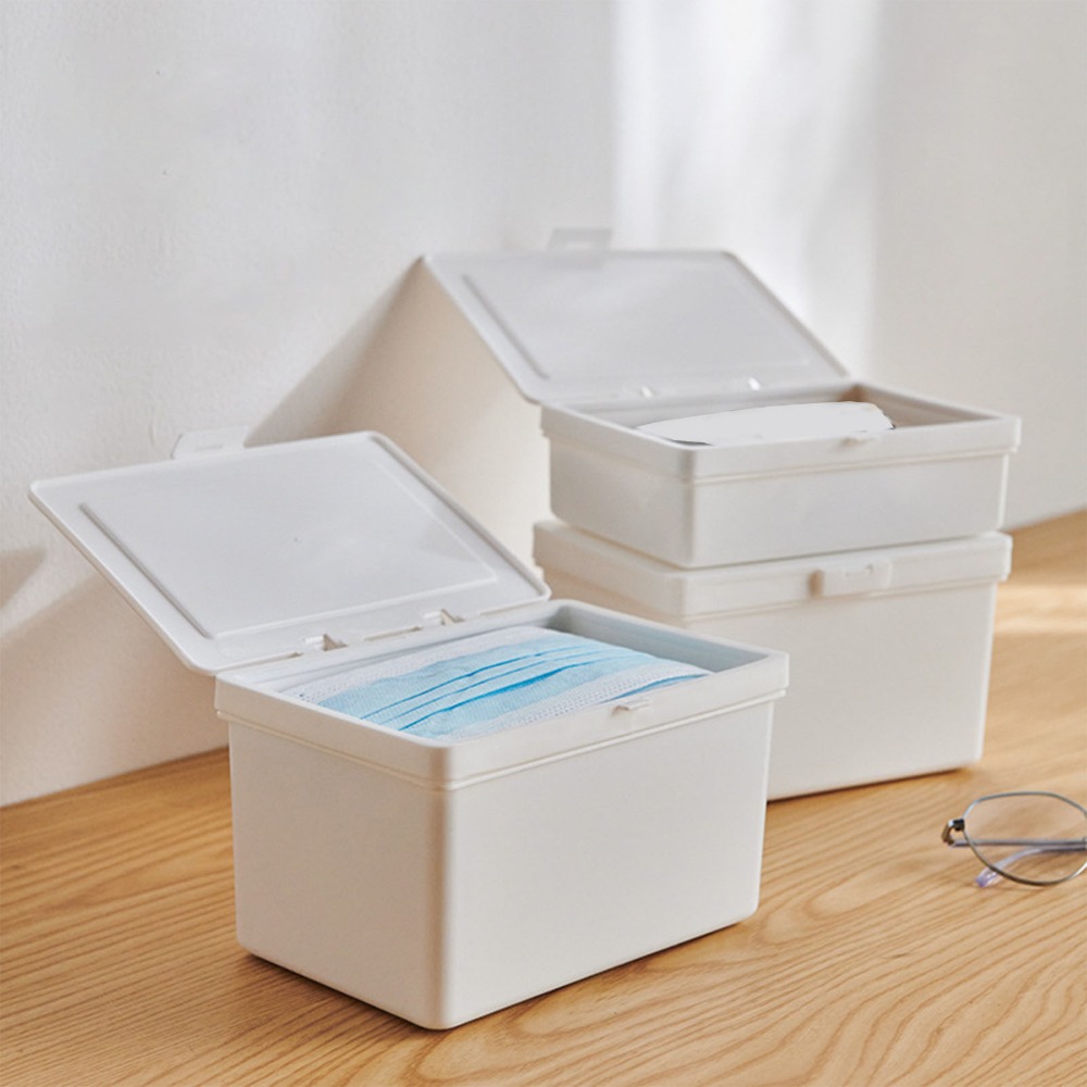 Large Capacity Face Cover Disp - Face Mask Storage Box のレビューと価格