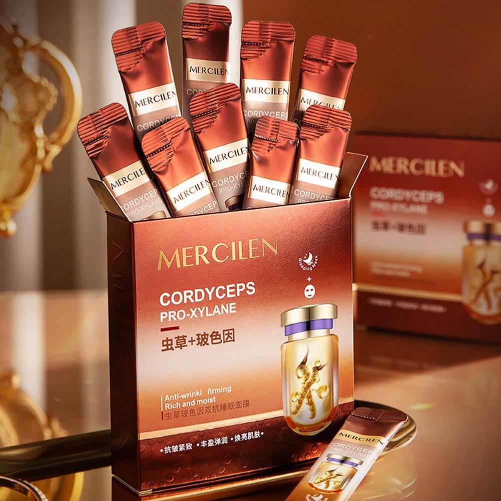 20PCS/box Mercilen Cordyceps P - Face Mask Storage Box のレビューと価格