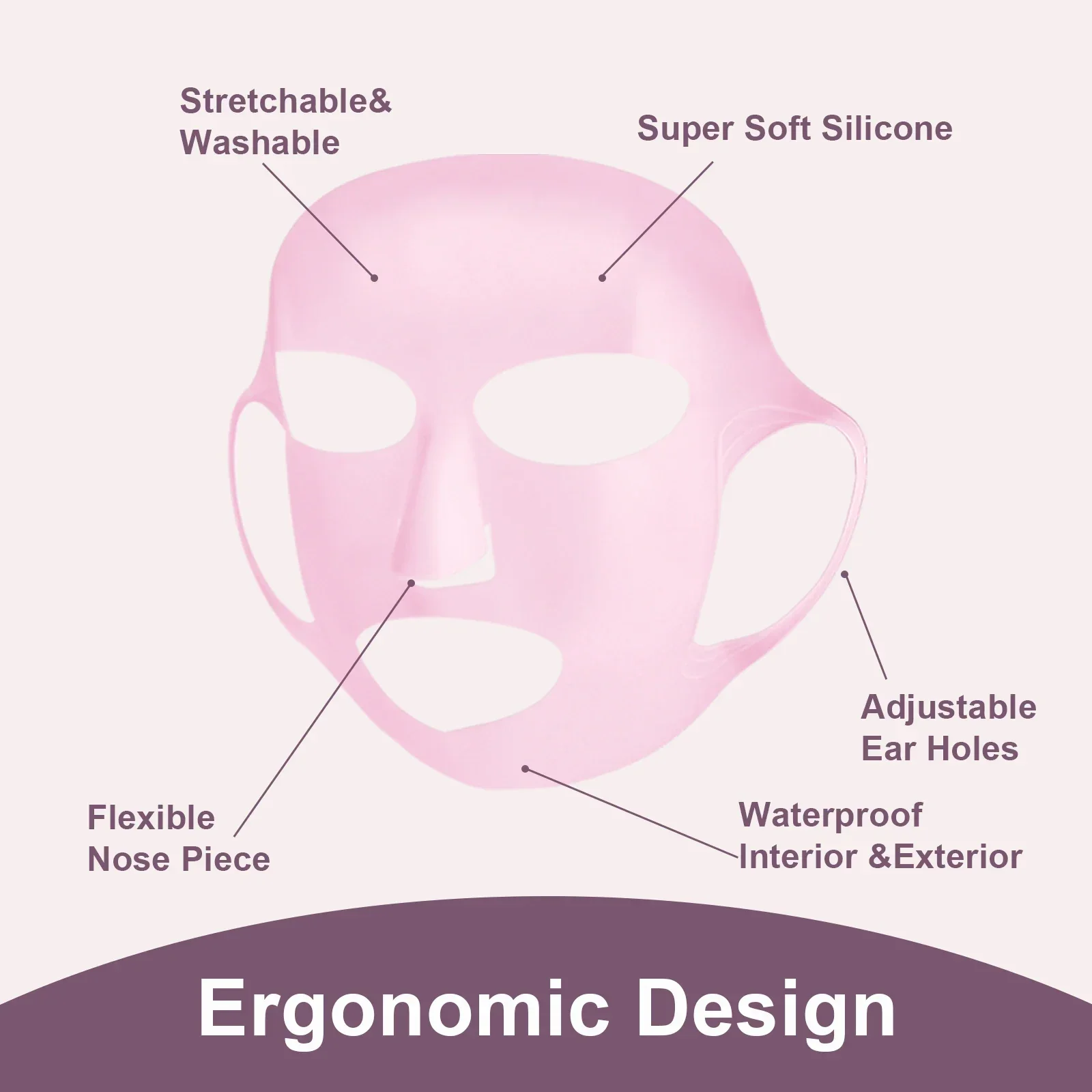 Silicone Facemask Holder Reusa - Silicone Mask Bracket のレビューと価格