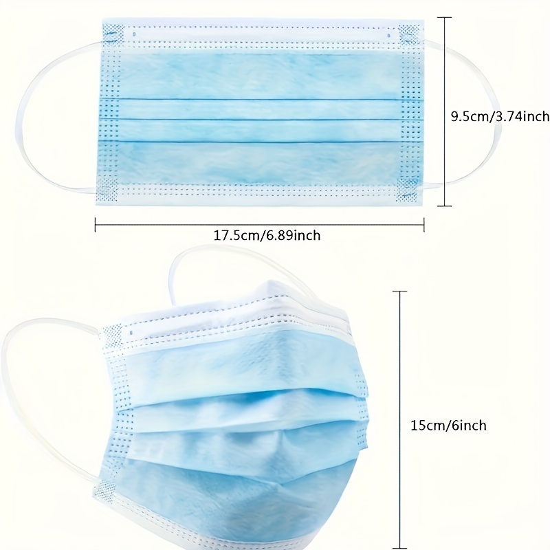 Delivery in 10 Days! 400Pcs Th - Disposable Mask Blue のレビューと価格