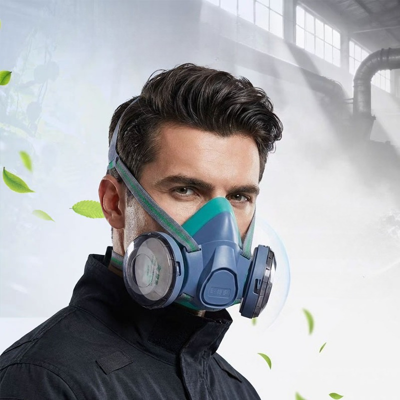 Dual Filter Silicone Half Face - Respirator Half Face のレビューと価格