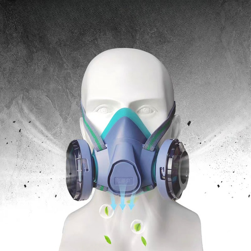 Dual Filter Silicone Half Face - Respirator Half Face のレビューと価格