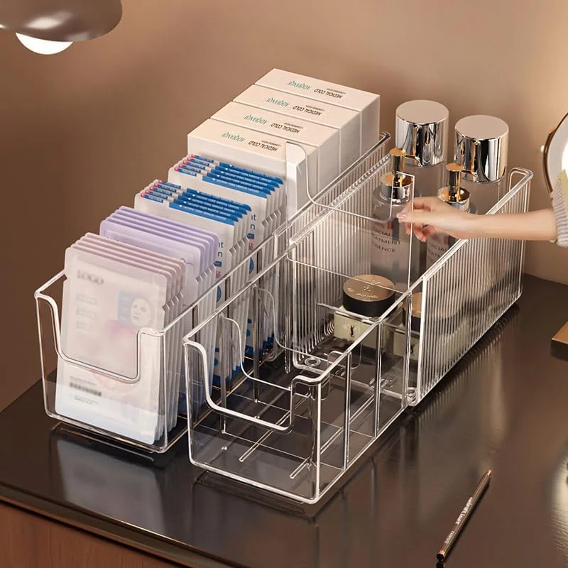 Extendable Acrylic Makeup Orga - Face Mask Storage Box のレビューと価格