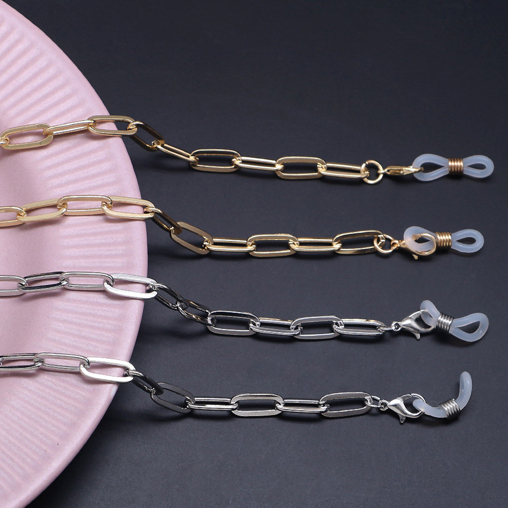 Gold Face Mask Lanyard Metal P - Mask Chain Holder のレビューと価格