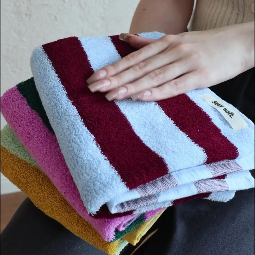 Retro Striped Pure Cotton Towe - Cloth Face Mask Washable のレビューと価格