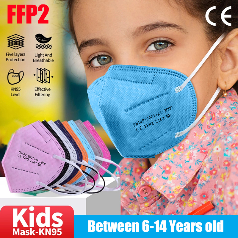 10-100pcs Kids KN95 Mask Child - Disposable Surgical Mask のレビューと価格