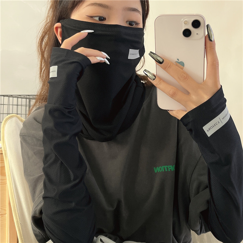 2Pcs Set Sun UV Protection Arm - Sports Mask Breathable のレビューと価格