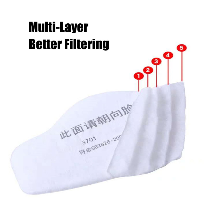 3701 Particle Cotton Filter Fo - Dust Mask Construction のレビューと価格