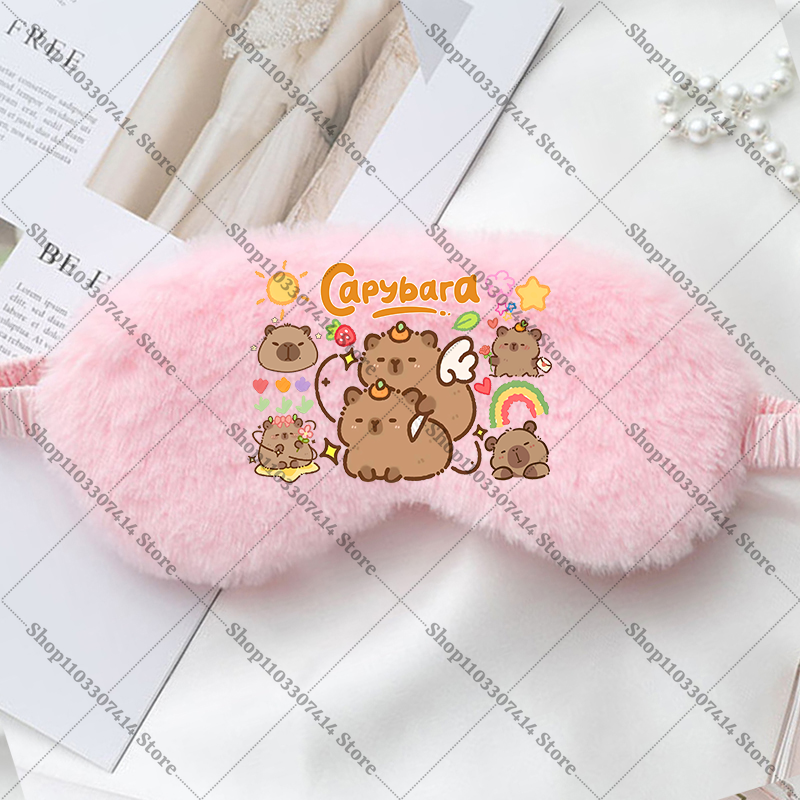 Capybara Girl Cartoon Sleep Ey - Kids Face Mask のレビューと価格