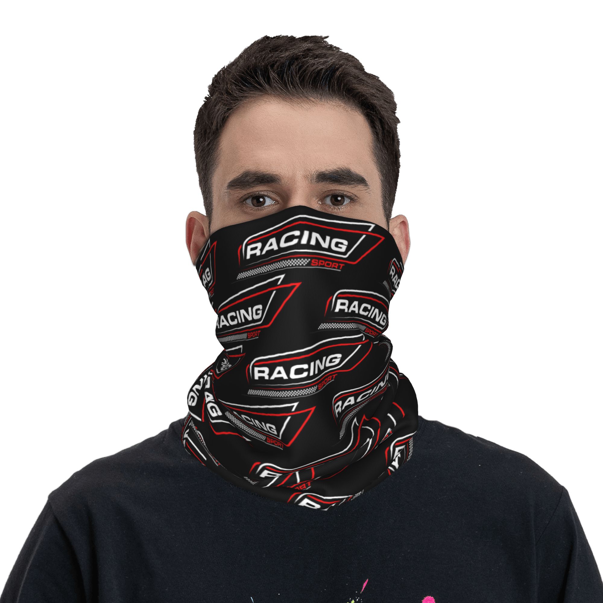 Custom Racing Speed Race Banda - Neck Gaiter Face Cover のレビューと価格