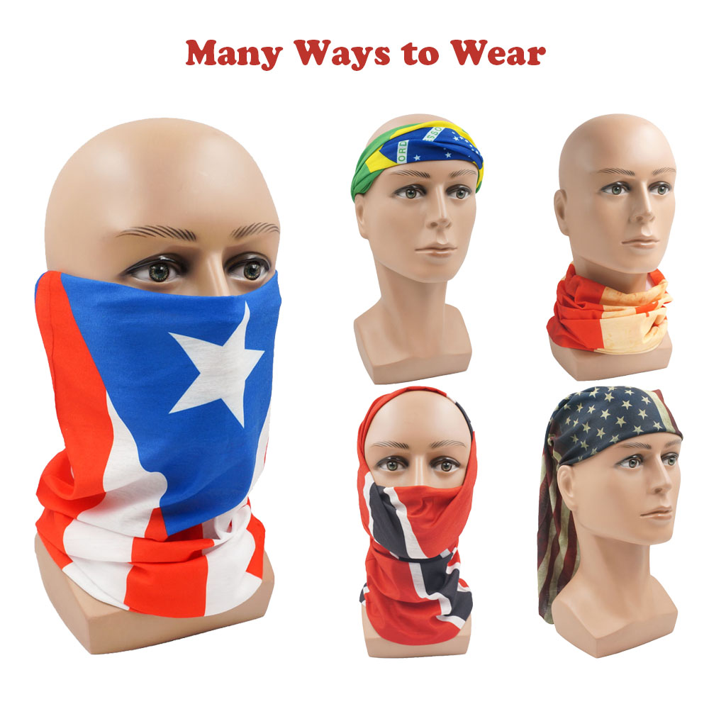 Nigeria Flag Bandanna Women Ne - Neck Gaiter Face Cover のレビューと価格