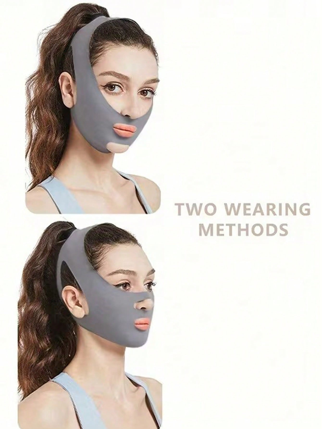 1 Piece Of Women'S V-Shaped Li - Sports Mask Breathable のレビューと価格