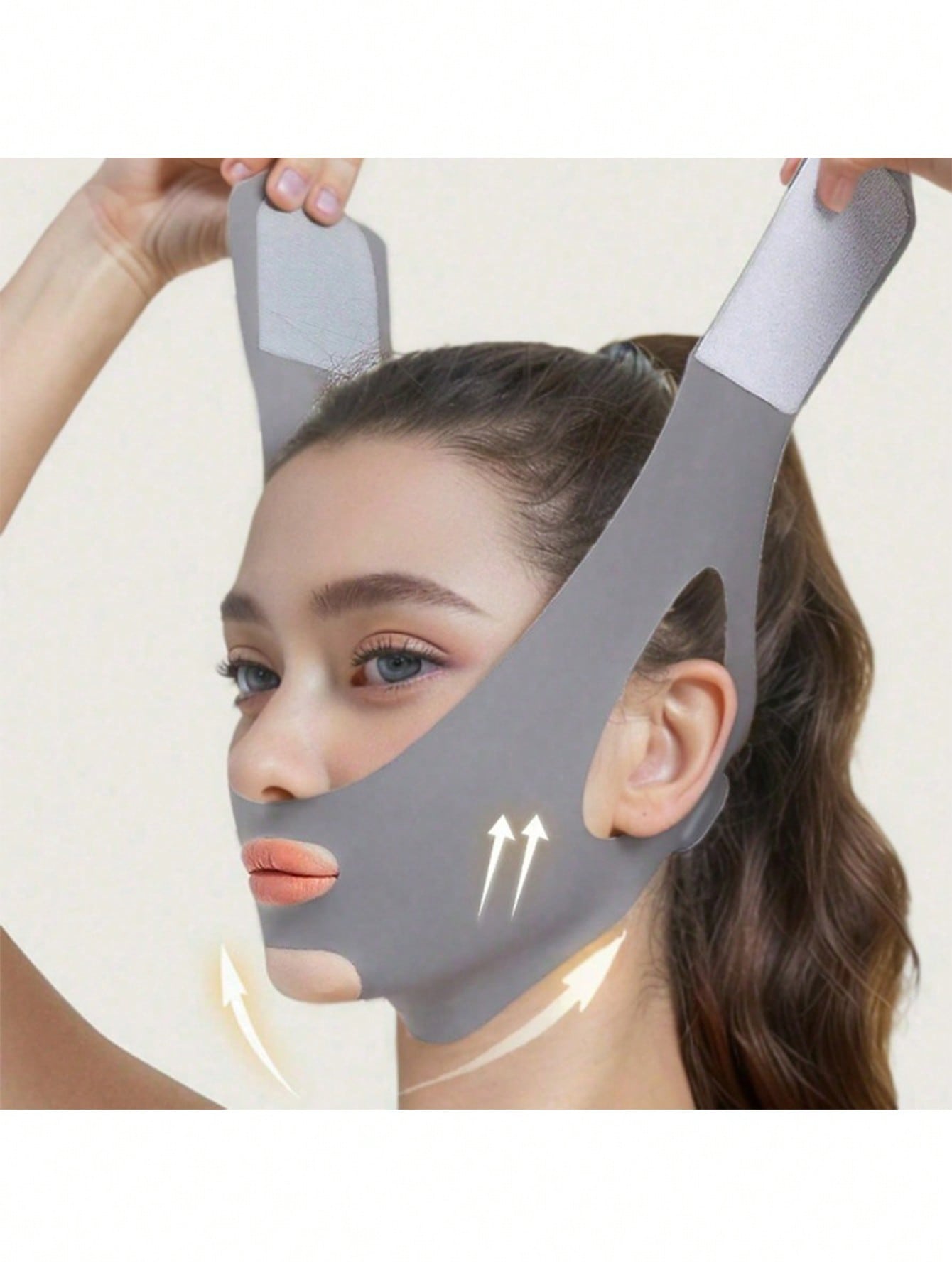 1 Piece Of Women'S V-Shaped Li - Sports Mask Breathable のレビューと価格