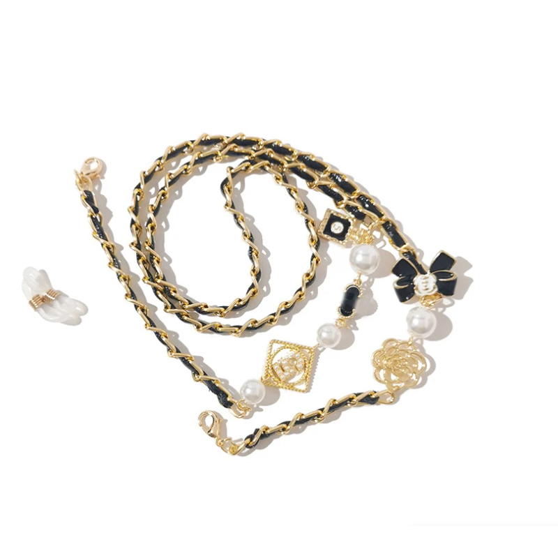 Vintage Pearl Glasses Chain An - Mask Chain Holder のレビューと価格