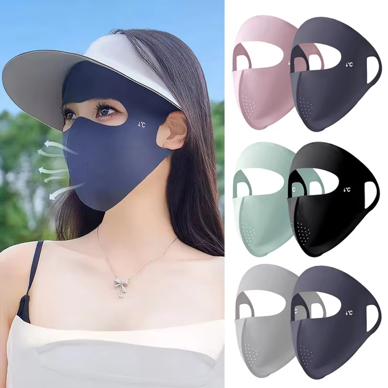Ice Silk Mask Thin Breathable  - Sports Mask Breathable のレビューと価格