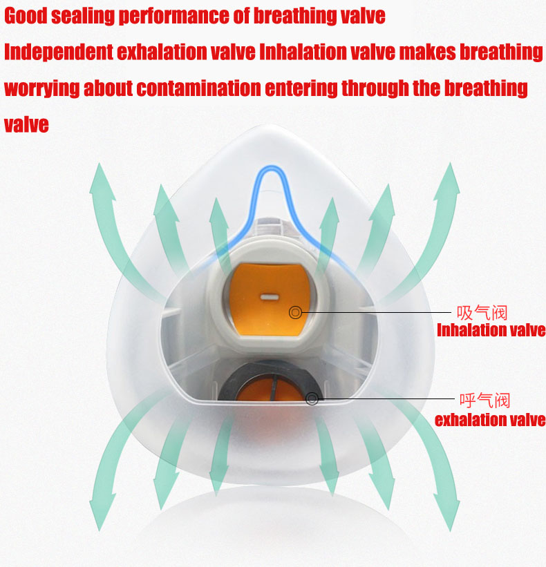Silicone Dust-proof Gas Mask R - Cloth Face Mask Washable のレビューと価格