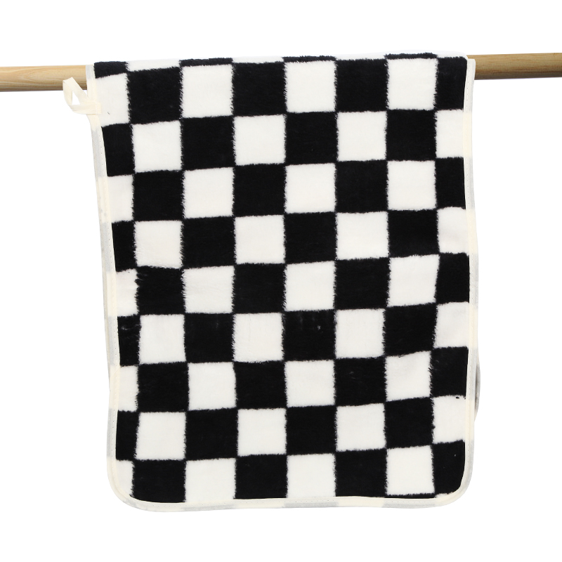 Checkerboard Pattern Bath Towe - Cloth Face Mask Washable のレビューと価格