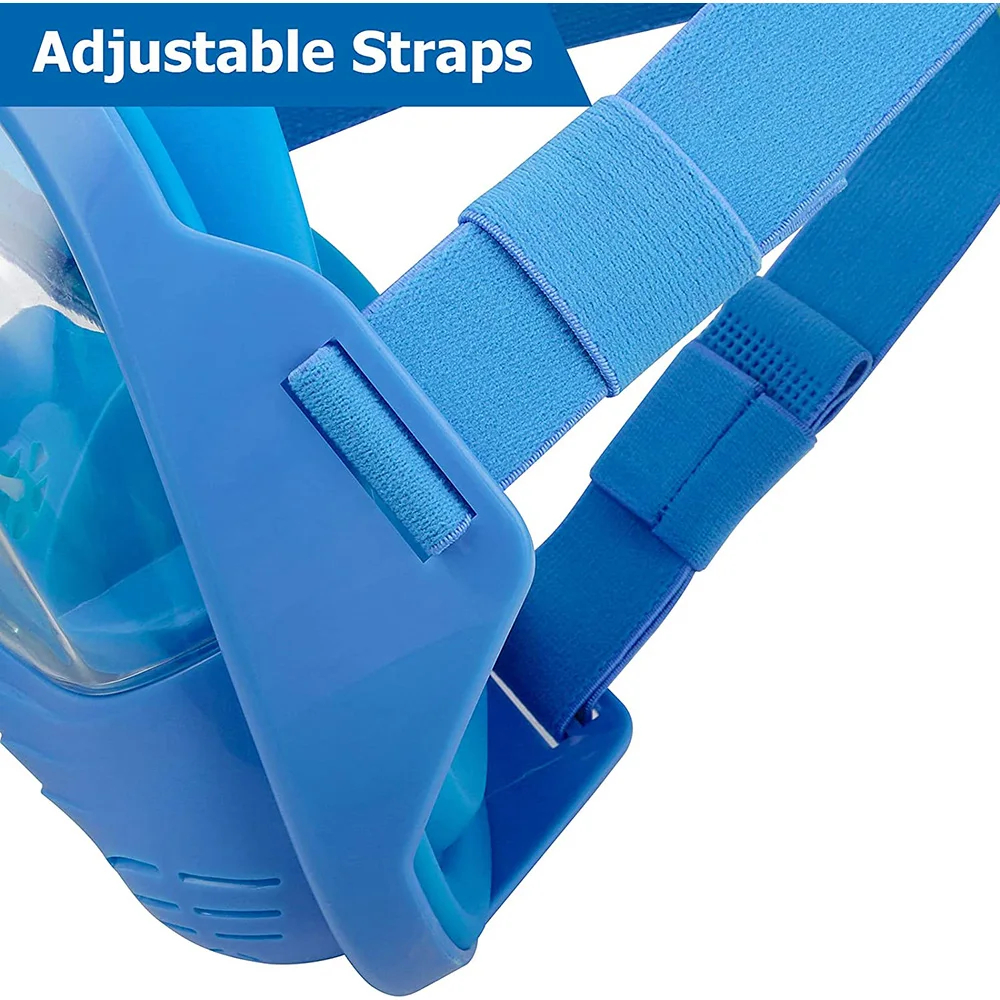 Full Face Snorkel Mask Snorkel - Anti Pollution Mask のレビューと価格