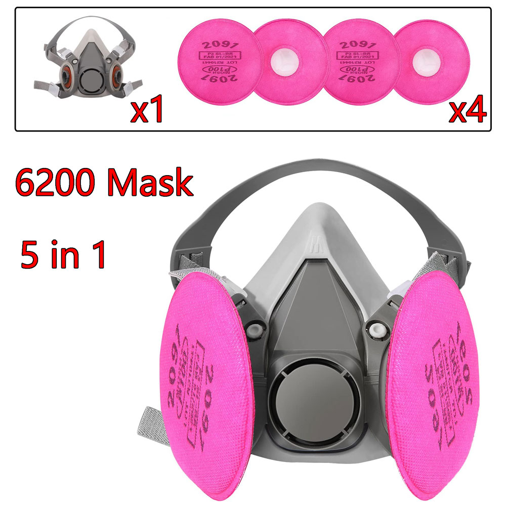 Gas Mask 6200 Set Vehicle Pain - Face Mask Storage Box のレビューと価格
