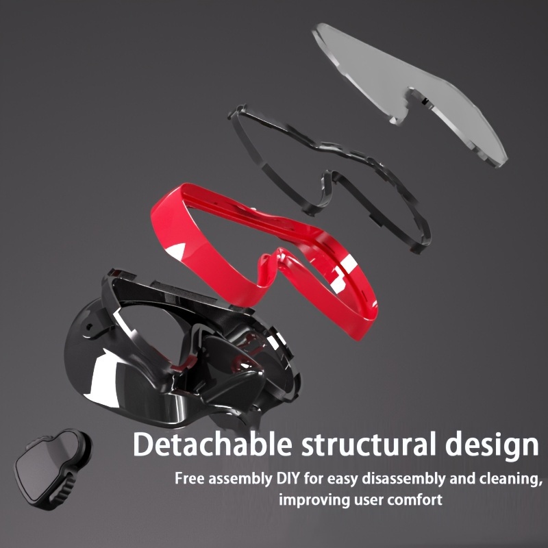 Adult Snorkel Mask, HD Tempere - Silicone Mask Bracket のレビューと価格