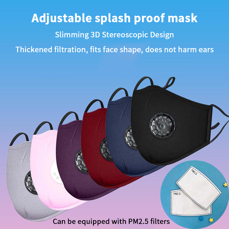 Anti-pollution PM2.5 Dust Mask - Cloth Face Mask Washable のレビューと価格